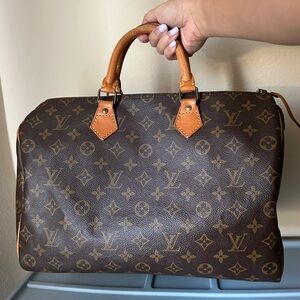 Louis Vuitton Vintage Monogram Speedy 35